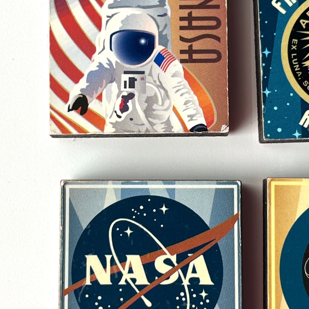 NASA Space Exploration Magnets Set - Picture 2 of 10